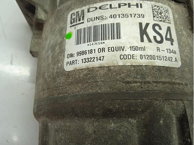 Compressor de aparelho de ar condicionado General Motors 13322147