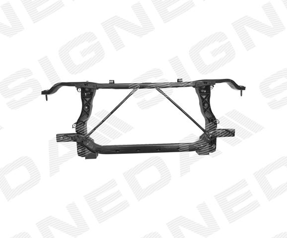 Suporte do radiador montado (painel de montagem de fixação das luzes) Jeep Wrangler  JL