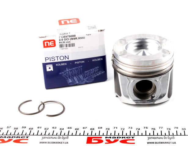Pistão do kit para 1 cilindro, 2ª reparação ( + 0,50) NE/NPR 130038003521 preço, a partir de 132,19 USD