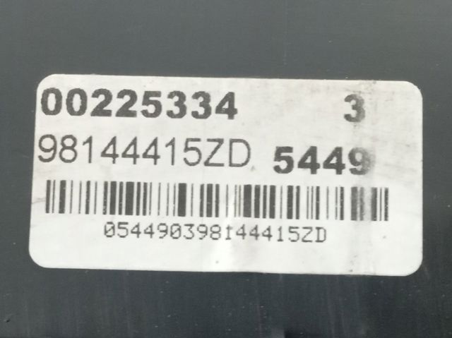 Compre 98329368ZD Peugeot/Citroen Unidade de botões dianteira esquerda de controlo de elevador de vidro
