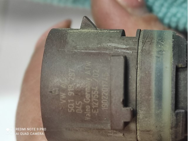 Compre 4KE971095BM VAG Cabo (fio) de sensor de estacionamento do pára-choque dianteiro