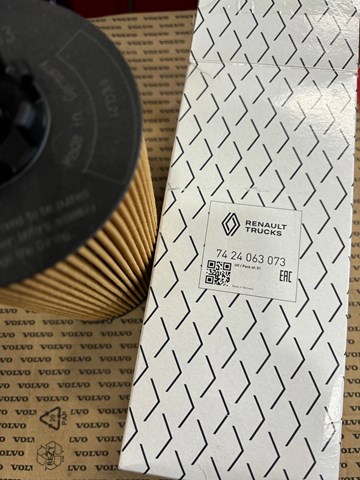 Filtro de óleo Renault (RVI) 7424063073 preço, a partir de 33,67 USD