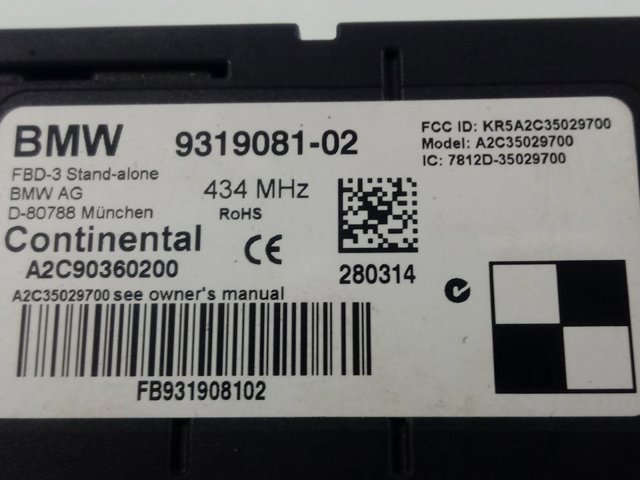 Compre 931908102 BMW 
