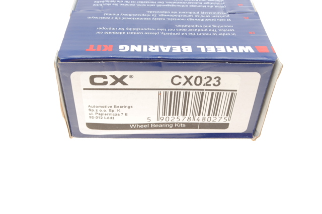 CX023 CX/Complex Rolamento de cubo dianteiro