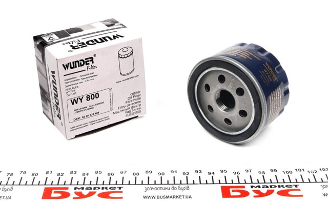 Filtro de óleo Wunder WY800