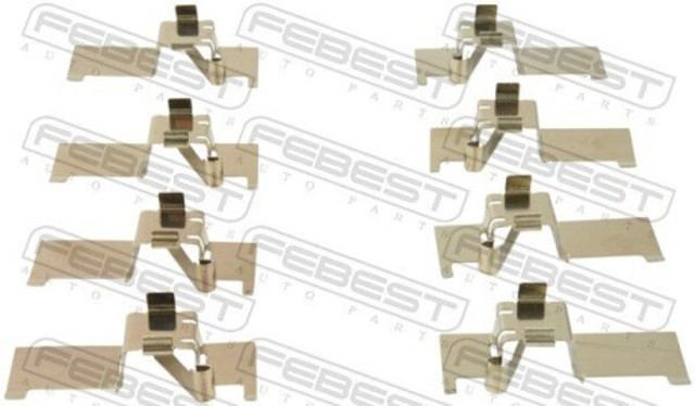 0494733260 Toyota Kit de molas de fixação de sapatas de disco dianteiras
