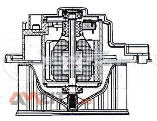 LFH1168 Luzar Motor de ventilador de forno (de aquecedor de salão)