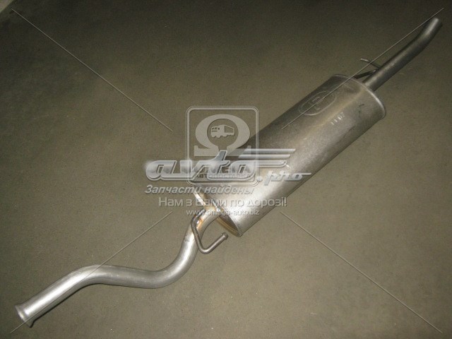 Silenciador, parte traseira 260606 Bosal