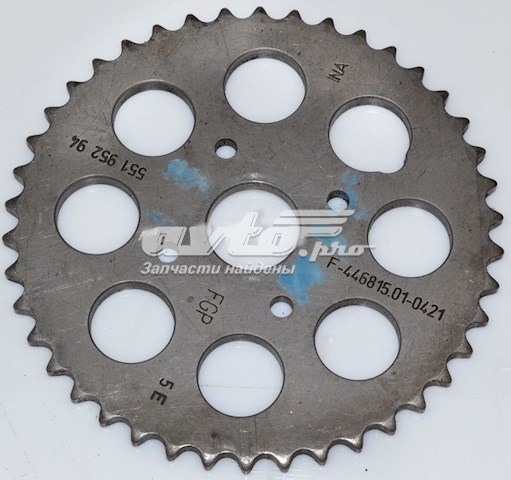 Engrenagem de cadeia da roda dentada da árvore distribuidora de motor Fiat/Alfa/Lancia 55195294