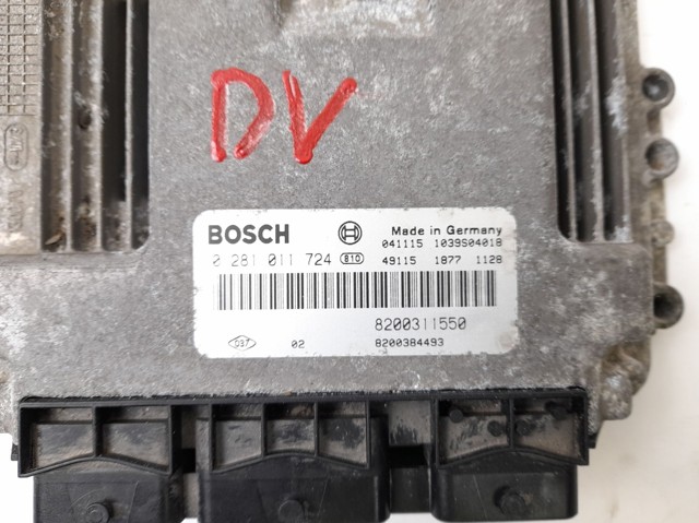 Módulo de direção (Centralina eletrônica) de motor 0281011724 Renault (RVI)