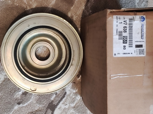 Compre 9801350180 Peugeot/Citroen Polia de cambota