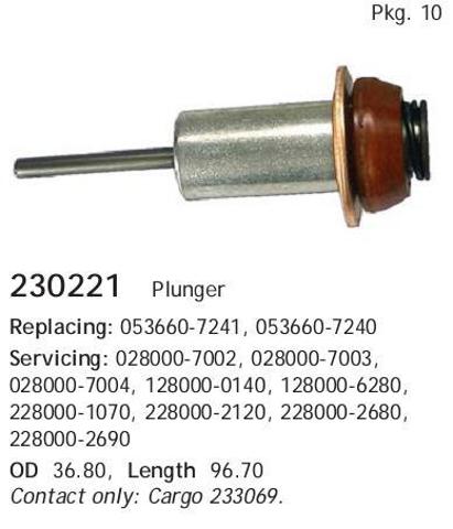 230221 Cargo Kit de reparação do relê de tração do motor de arranco
