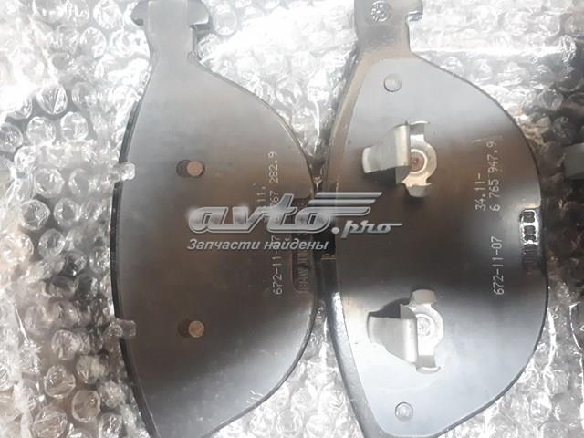 Sapatas do freio dianteiras de disco BMW 34116767389 preço, a partir de 574,90 USD