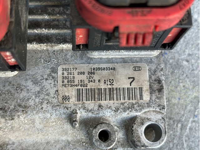 Módulo de direção (Centralina eletrônica) de motor Fiat/Alfa/Lancia 0261208206 preço, a partir de 117,68 USD
