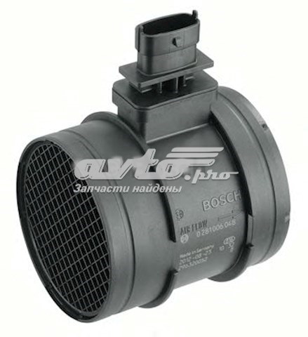 Sensor de fluxo (consumo) de ar, medidor de consumo M.A.F. - (Mass Airflow) Bosch 281006048