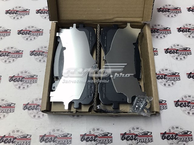 4M0698151AK VAG Sapatas do freio dianteiras de disco