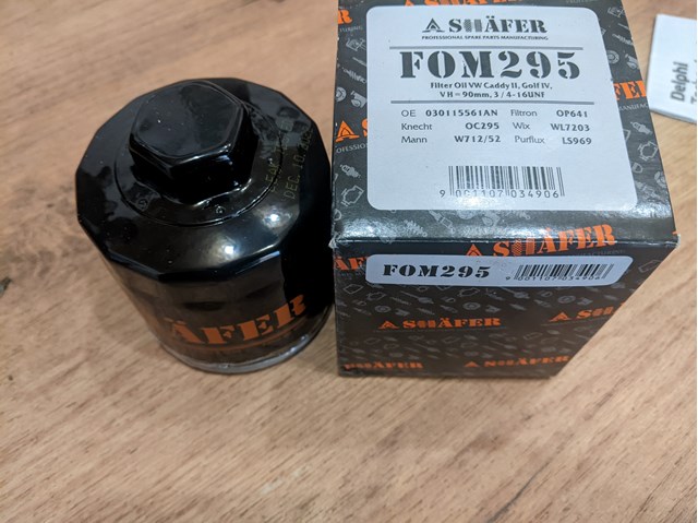 Filtro de óleo Shafer FOM295 preço, a partir de 5,38 USD