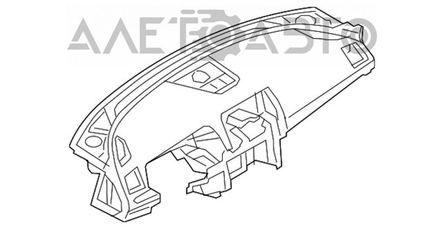 Compre GMG56035002 Mazda Painel de salão dianteira do "painel de instrumentos"
