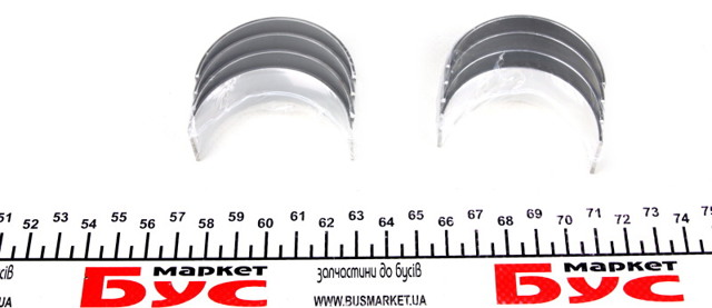 029PS19909000 Mahle Original Folhas inseridas de cambota de biela, kit, padrão (STD)