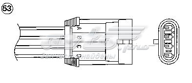 Compre OTA7N5A2 NGK Sonda lambda, sensor de oxigênio até o catalisador