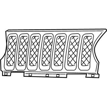 Grelha do radiador Chrysler 68091527AA preço, a partir de 56,13 USD