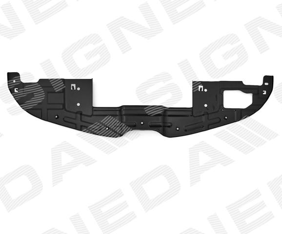 95073187 Opel Reforçador do pára-choque dianteiro