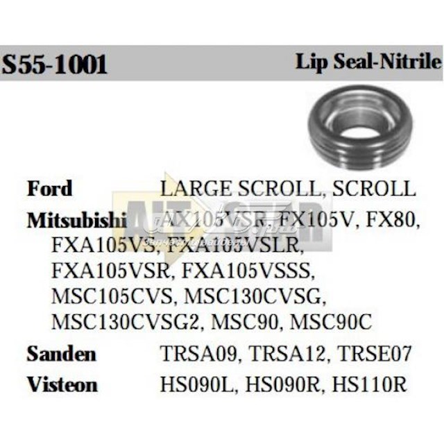 S551001 Santech Bucim do compressor de aparelho de ar condicionado