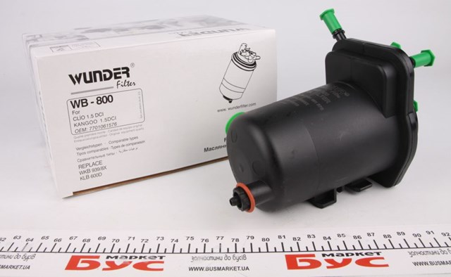 WB800 Wunder Filtro de combustível