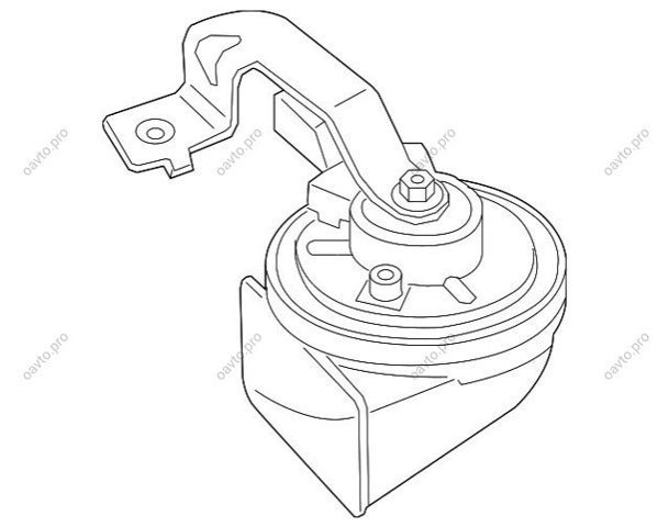Sinal sonoro (cláxon) BMW 61337873355 preço, a partir de 109,82 USD
