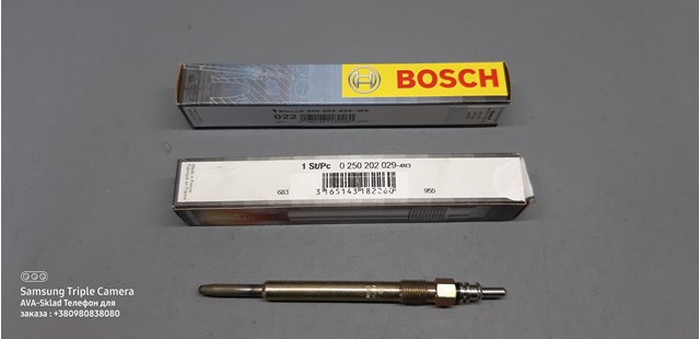 0250202029 Bosch Vela de incandescência