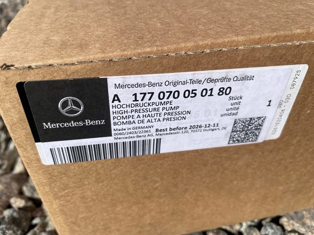 A177070050180 Mercedes Bomba de combustível de pressão alta