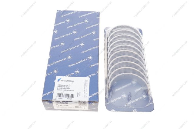 Compre 77907620 Kolbenschmidt Folhas inseridas principais de cambota, kit, 2ª reparação ( + 0,50)