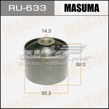 Compre RU633 Masuma Bloco silencioso do braço oscilante inferior traseiro longitudinal