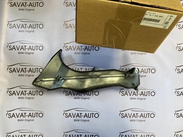 Compre 51747343805 BMW Conduto de ar do freio de disco esquerdo