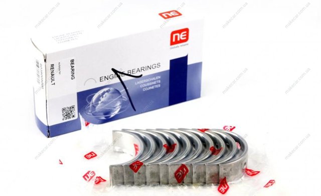 180050000100 NE/NPR Folhas inseridas principais de cambota, kit, padrão (STD)