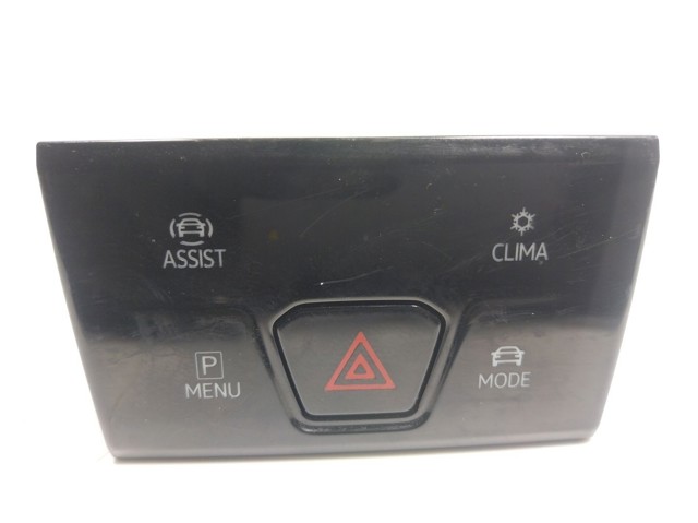  Botão de ativação do sinal de emergência Volkswagen Golf VIII carrinha (CG5, DB5) (2020 - 2026) VIII