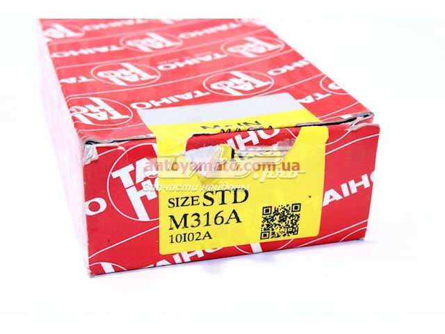 M316ASTD Taiho Folhas inseridas principais de cambota, kit, padrão (STD)