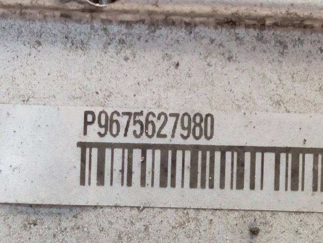 Radiador de intercooler P9675627980 Peugeot/Citroen
