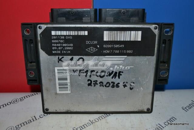 Módulo de direção (Centralina eletrônica) de motor Renault (RVI) 8200150549