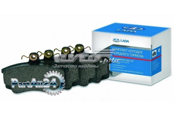 Sapatas do freio dianteiras de disco Lada 21080350180082 preço, a partir de 25,33 USD