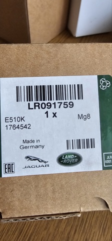 Engrenagem de cadeia de roda dentada da árvore distribuidora de admissão de motor LR091759 Land Rover