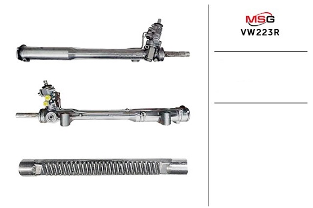 Cremalheira da direção MSG Rebuilding VW223R preço, a partir de 675,22 USD