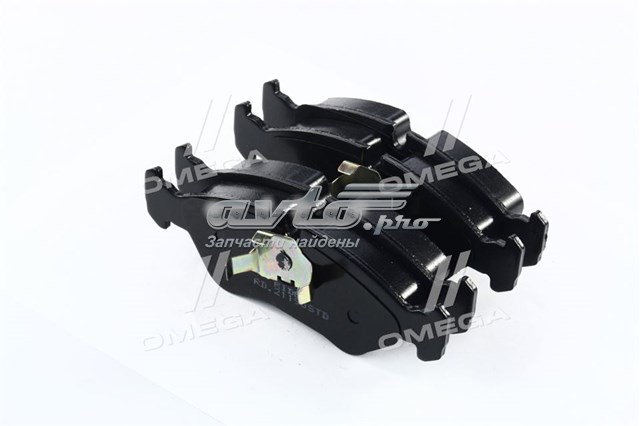 Sapatas do freio dianteiras de disco RD21190STD Rider