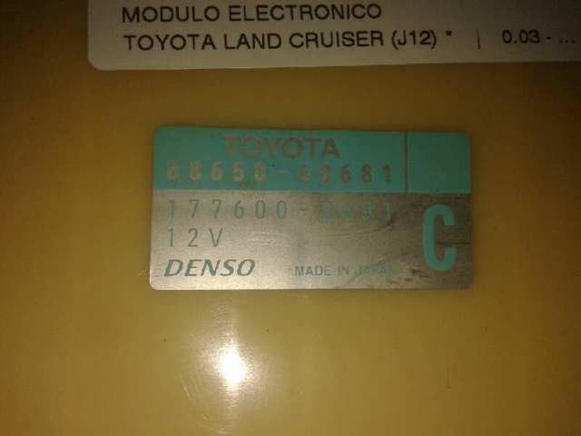 Unidade de controlo dos modos de aquecimento/condicionamento Toyota 8865060681 preço, a partir de 143,02 USD