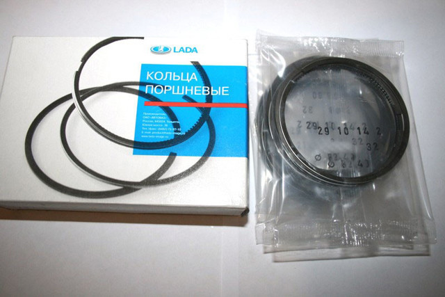 21083100010031 Lada Anéis do pistão para 1 cilindro, 2ª reparação ( + 0,50)