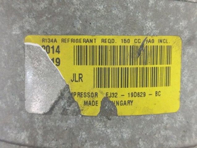 Compressor de aparelho de ar condicionado EJ3219D629BC Land Rover