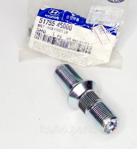 Parafuso de cubo 5175545000 Hyundai/Kia