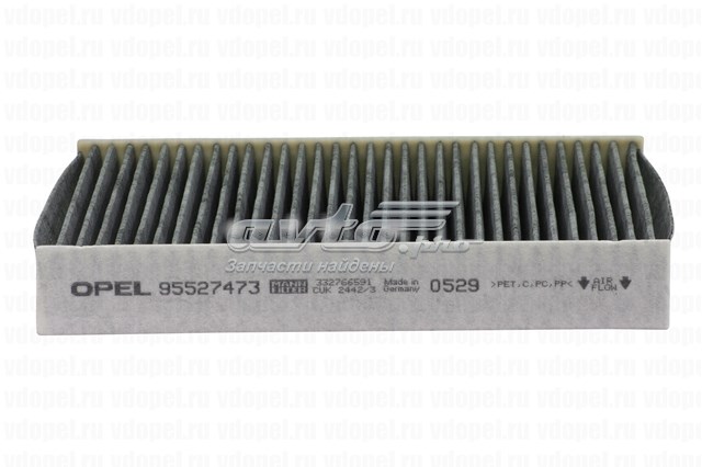 Filtro de salão 95527473 General Motors