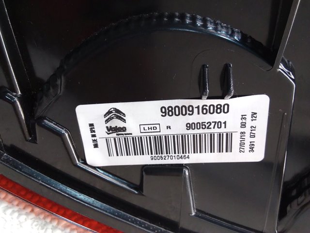Lanterna traseira direita Peugeot/Citroen 9800916080 preço, a partir de 177,74 USD