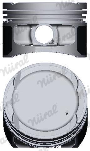 8744780000 Nural Pistão do kit para 1 cilindro, STD